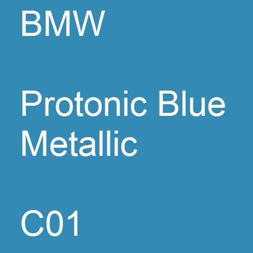 BMW, Protonic Blue Metallic, C01.